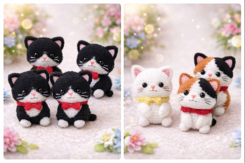 LALA Crochet Plush Animal Friends